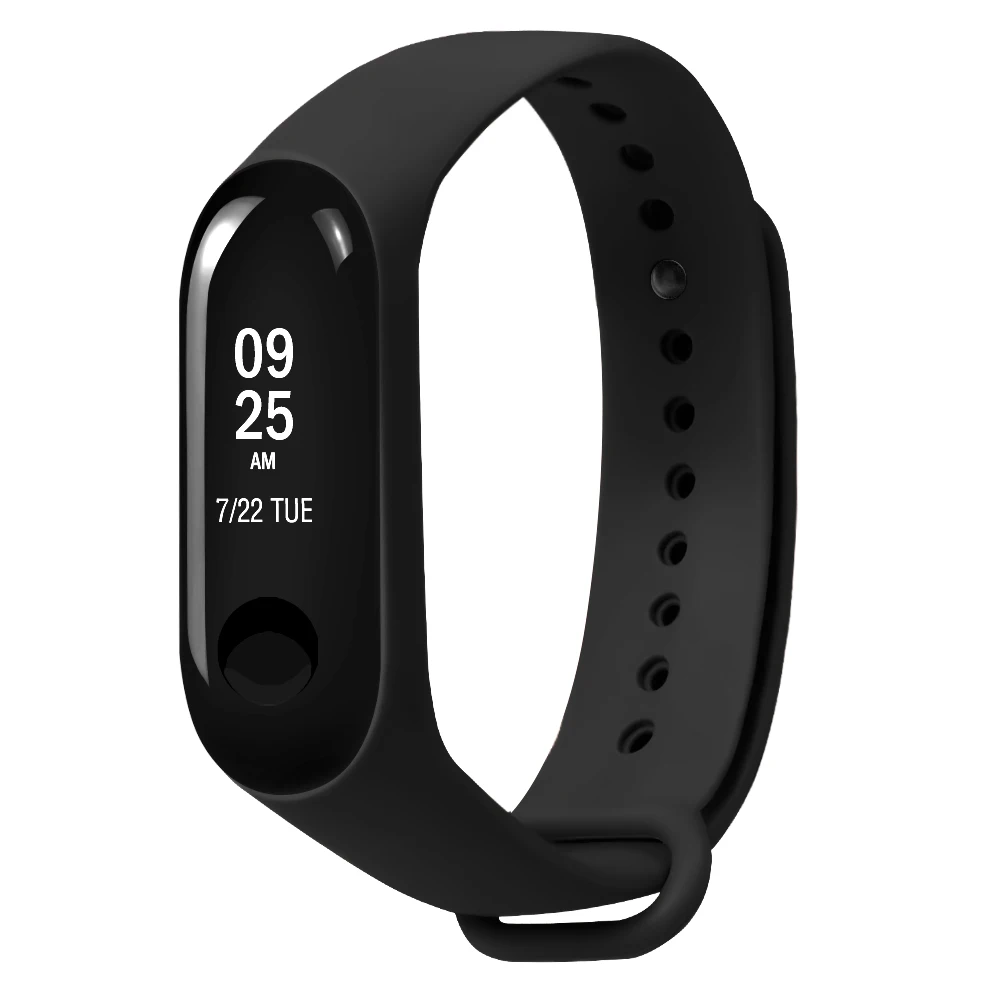 Ремешок для Xiaomi mi Band 4 года, разноцветный силиконовый браслет для mi band 4, сменный ремешок на запястье, умный Браслет для mi Band 4/3