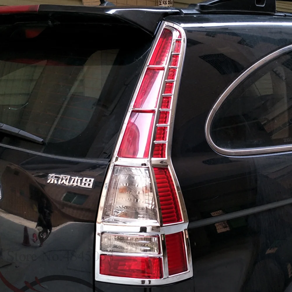 Накладка на передний светильник для Honda CRV хромированная крышка задний и фонарь