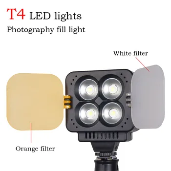 

Zifon T4 LED video light Wedding photography digital dimming high-brightness high-power flash knob Light brightness 1000LM