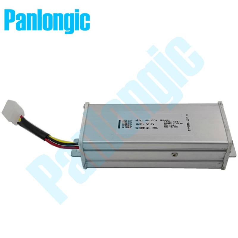 Electric Car & Vehicle Battery DC to DC 48V 120V Convert to 12V