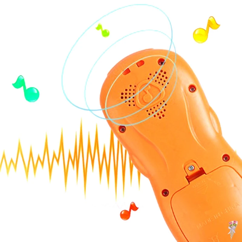 Детские вокальные игрушки Музыка мобильный телефон ТВ пульт дистанционного управления Ранние развивающие игрушки подарки электрическая обучающая машина звук