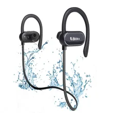 DOITOP S9 Sport Bluetooth Wireless Earphone Headphone Stereo Running Smart Pedometer Headset with Mic Bass Universal