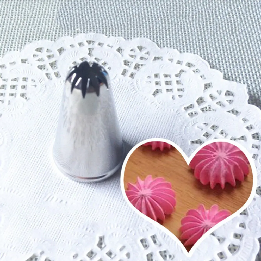 

1pc Decorating Tip Set Leaves Cream Metal Stainless Steel Icing Piping Nozzles Cake Decorating Cupcake Pastry Tools