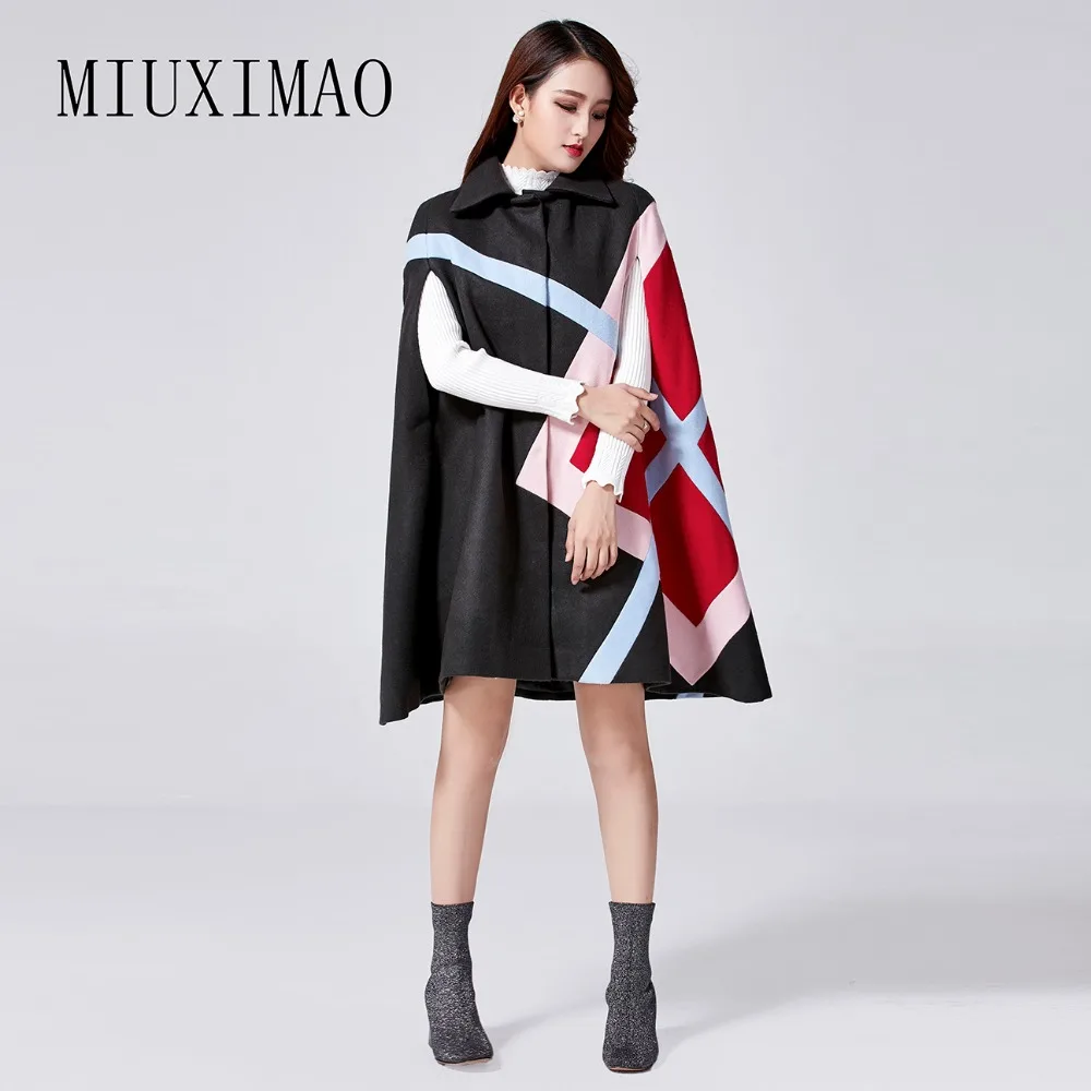Chaud Manteau Et 2017 De Arrivée Impression Turn Pardessus Manteaux Modèle down Cru L'europe Laine D'hiver Femmes Automne Nouvelle Collar 4IZO8w