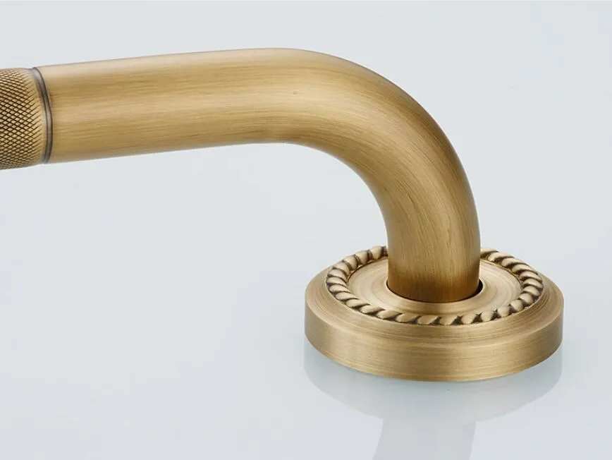 Description Picture 5 of itemAntique Brass Bathroom Armrest Handle Bar 50 cm Anti-slip Bathtub Armrest Handrail Grab Bars Hand Safety bar