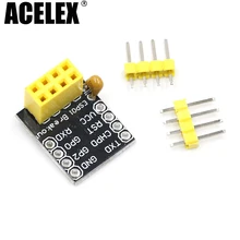 ESP8266 макетная плата адаптер для ESP-01 ESP-01S модель ESP8266 последовательный к WiFi приемопередатчик модуль Breakout UART модуль