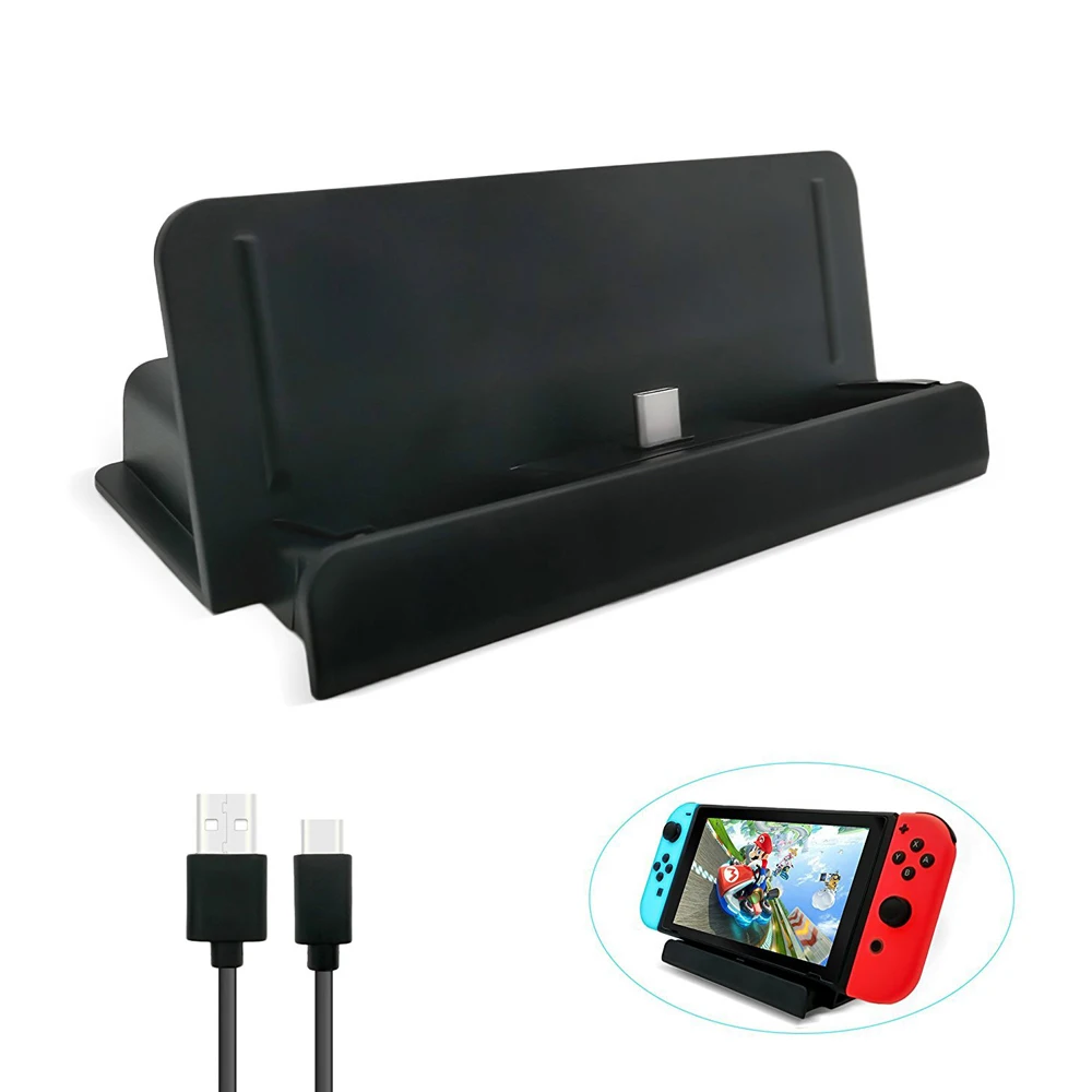 New Console Charger Dock Station Charging Stand for Nintendo Switch NS