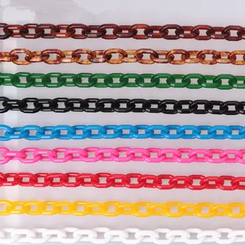 

DIY Wallet handle purse Plastic chain replaced strap bag Many Colors Resin Acrylic Bag Chains Handbag Replacment Chain Straps