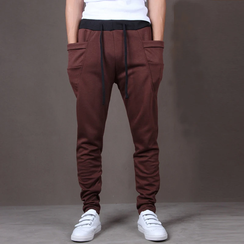 Casual Men Pants Unique Big Pocket Hip Hop Harem Pants Joggers Mens Trousers Casual Men Pants Unique Big Pocket Hip Hop Harem Pants Joggers Mens Trousers