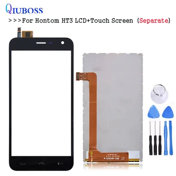 

For Hontom HT3 LCD Display+Touch Screen LCD Digitizer Glass Panel Replacement For ht 3 lcd FPC-501513-A