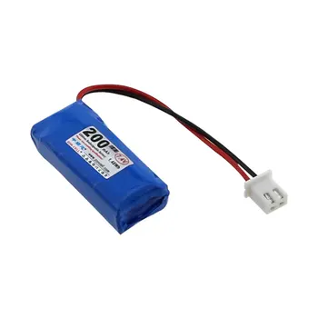 

200 mAh Mini Equipment Micro Instrument Polymer Lithium Battery Pack 7.4V Small Size 37*16*10