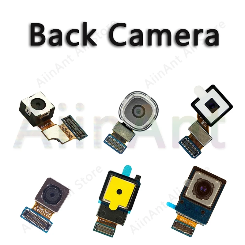 

Back Camera Lens For Samsung Galaxy S3 i9300 S4 i9500 S5 G900 S6 Edge Plus Mini Rear Big Main Back Camera Flex Cable Parts