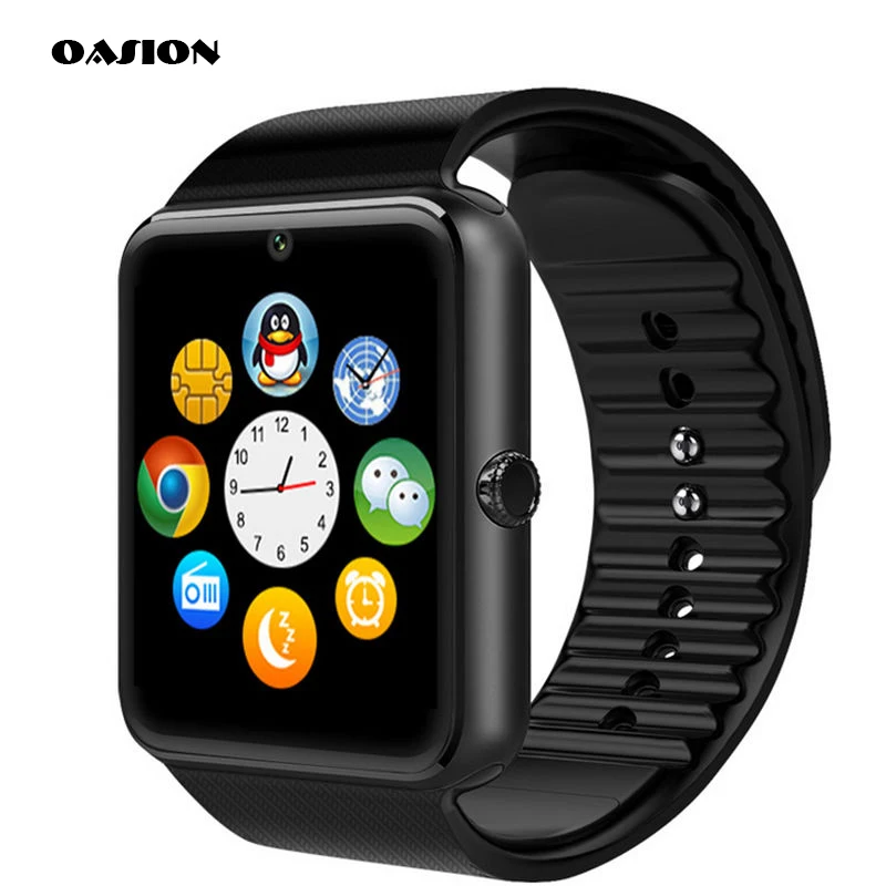 GT08 Bluetooth Smart Wrist Watch Phone Mate wearable devices font b Smartwatches b font Bluetooth Connectivity