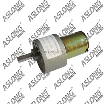 

2pcs Aslong JGB37-372 12voltage 450rpm high torque mental gear motor