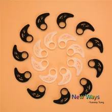 4 шт./2 пары, универсальный силиконовый зажим для наушников, крючок для наушников, крючок для ушей, вешалка для силиконового кронштейна, спортивные крючки для наушников