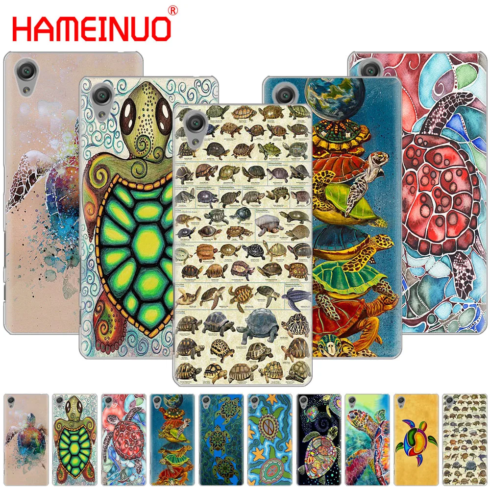 

HAMEINUO Turtle Cover phone Case for sony xperia z2 z3 z4 z5 mini plus aqua M4 M5 E4 E5 E6 C4 C5