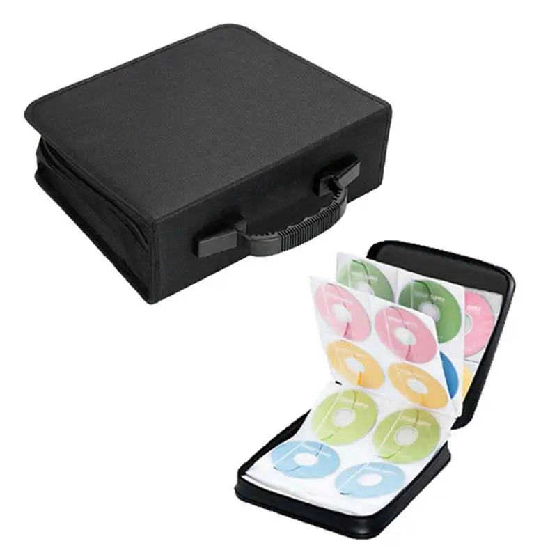 288 Disc CD DVD Case Storage Bag Album Holder Box Cover Carrying