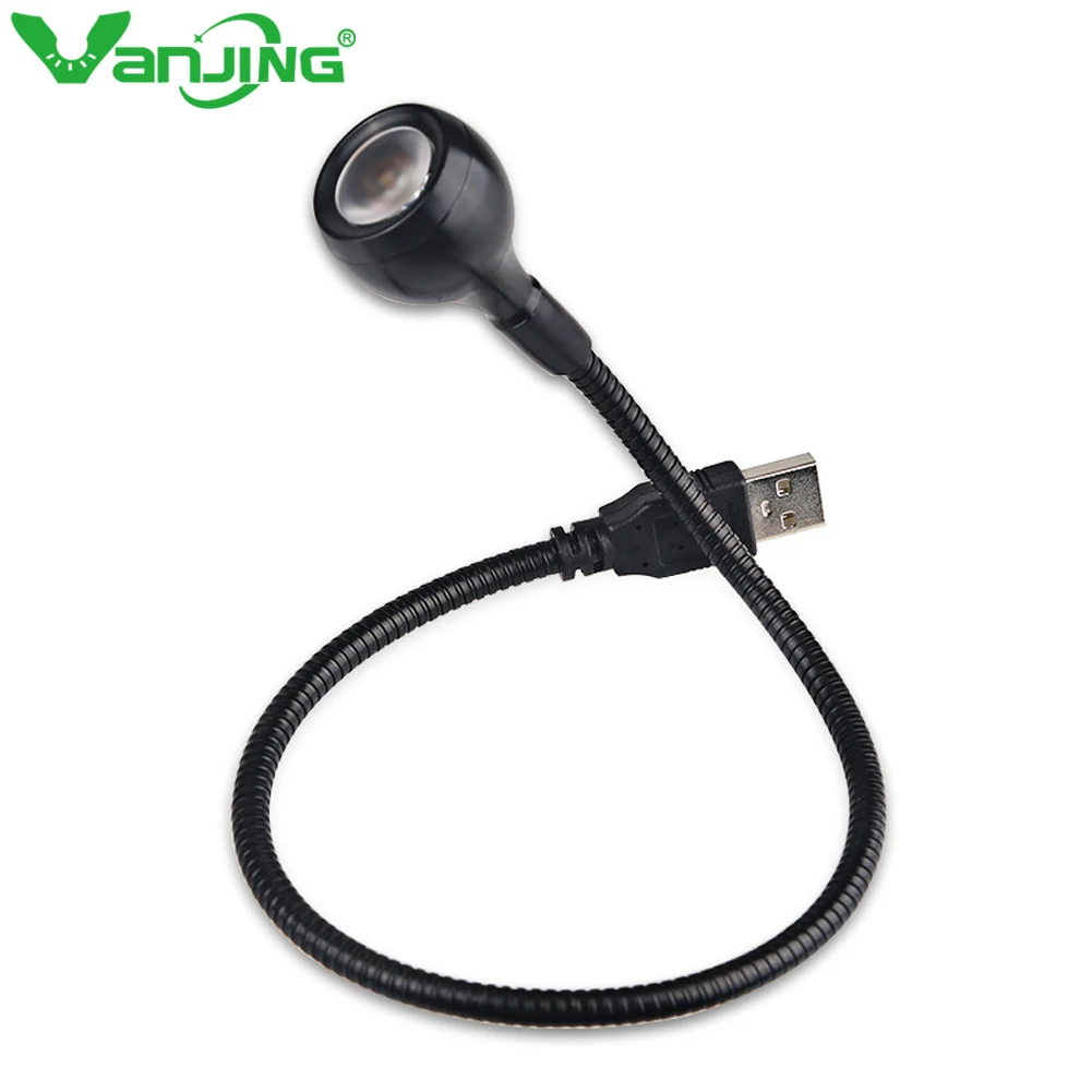 

USB LED Night Light 43cm Portable Desk Lamp LED Desk Table Reading Lamp Light Cool/Warm White Unlimited for Laptop