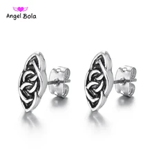 Ювелирные изделия из стерлингового серебра 925 пробы, серьги-гвоздики Будды Mujer, серьги-гвоздики Plata Orecchini Oorbellen Brincos, женские подарки