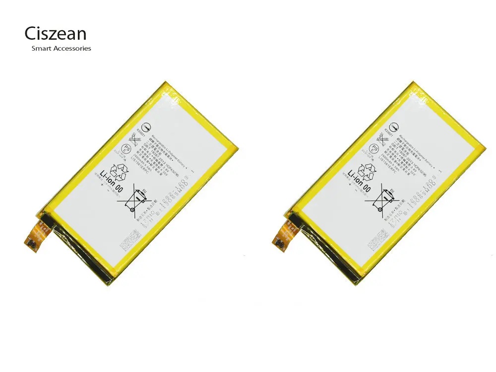 

2pcs/lot 2600mAh LIS1561ERPC Replacement Li-Polymer Battery For Z3c Z3 Mini Z3 Compact M55W D5833 D5803 SO-02G + Tracking Code