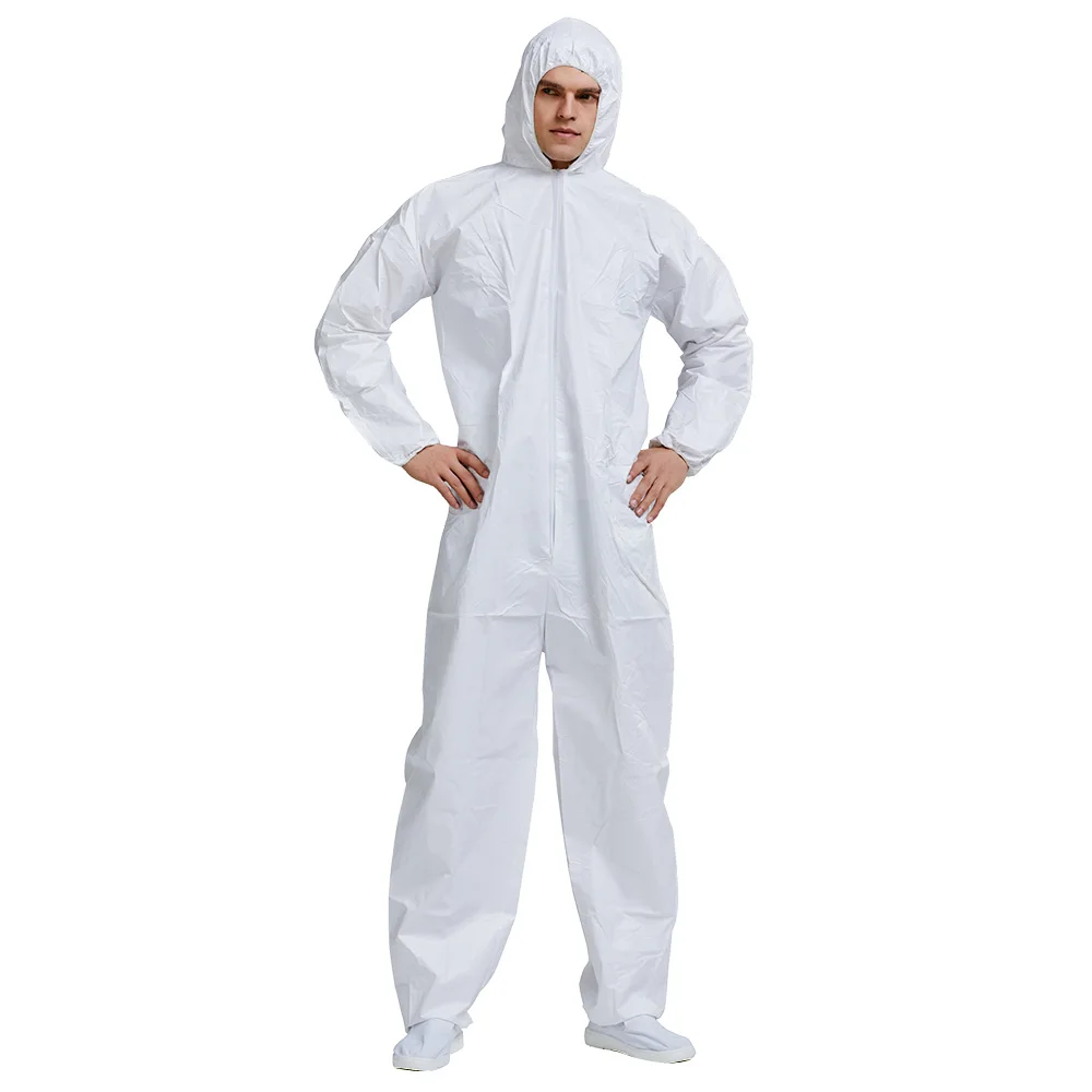 Disposable PP and PE Coveralls/Workwear Overall/Protective Clothing |