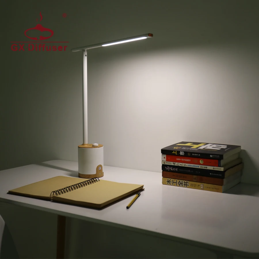 GX Diffuser Table Light USB LED Rechargeable Study Desk Lamp Novelt Eye