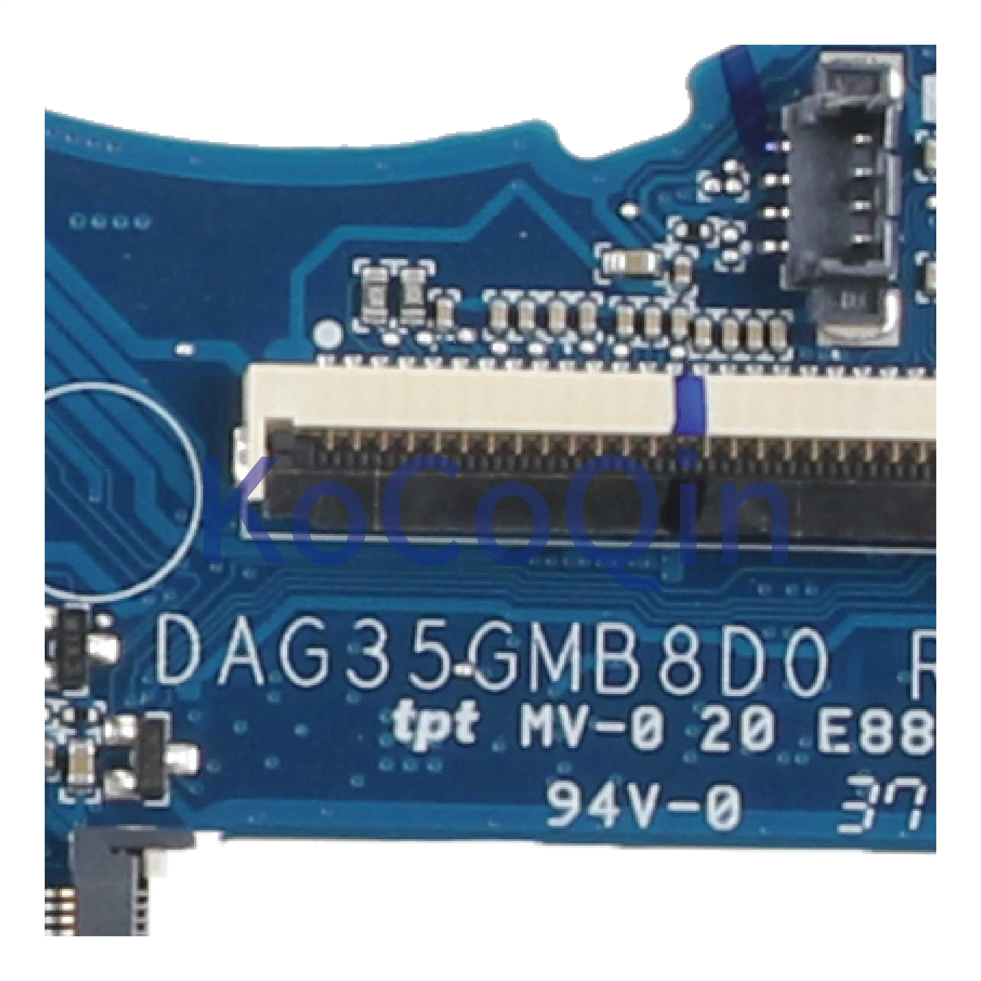 low cost  KoCoQin Laptop motherboard For HP 15-AX TPN-Q913 15-AX239TX I5-7300HQ Mainboard DAG35GMB8D0 914775-