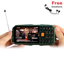 DBEIF D2017 Антенна Аналогового ТВ 3.5 «почерк сенсорный экран 9800 мАч фонарик power bank dual sim карты FM мобильного телефона P291