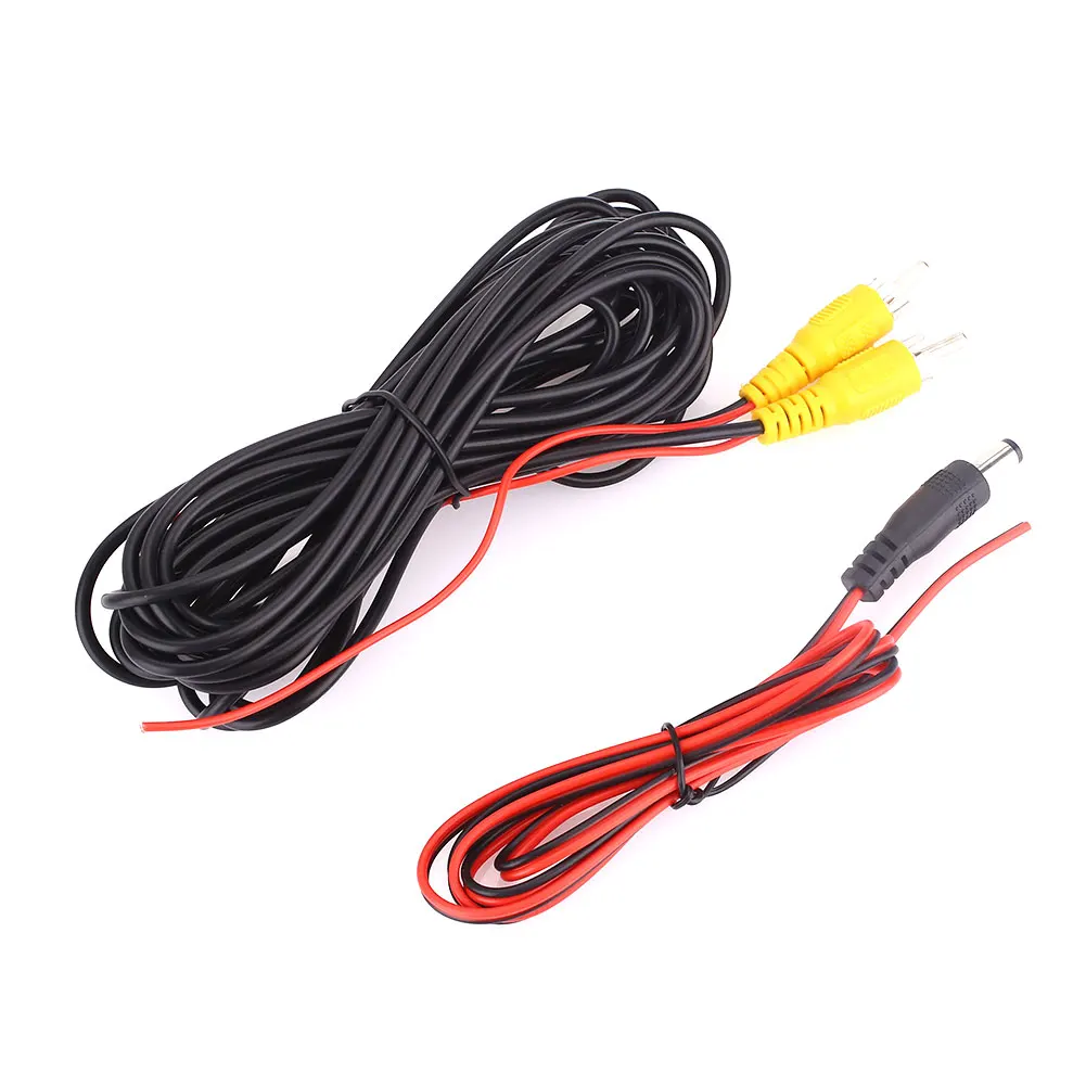 6M For RCA Video Cable Car Vehicle Rear View Camera Backup Monitor
