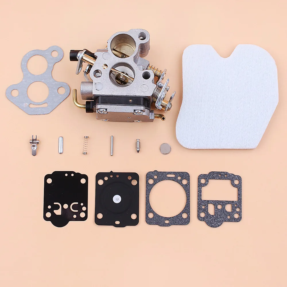 Карбюратор воздушный фильтр Carb Ремонтный комплект для HUSQVARNA 235 236 240 235E 240E 236E Mcculloch CS340 CS380 бензопилы части 545072601