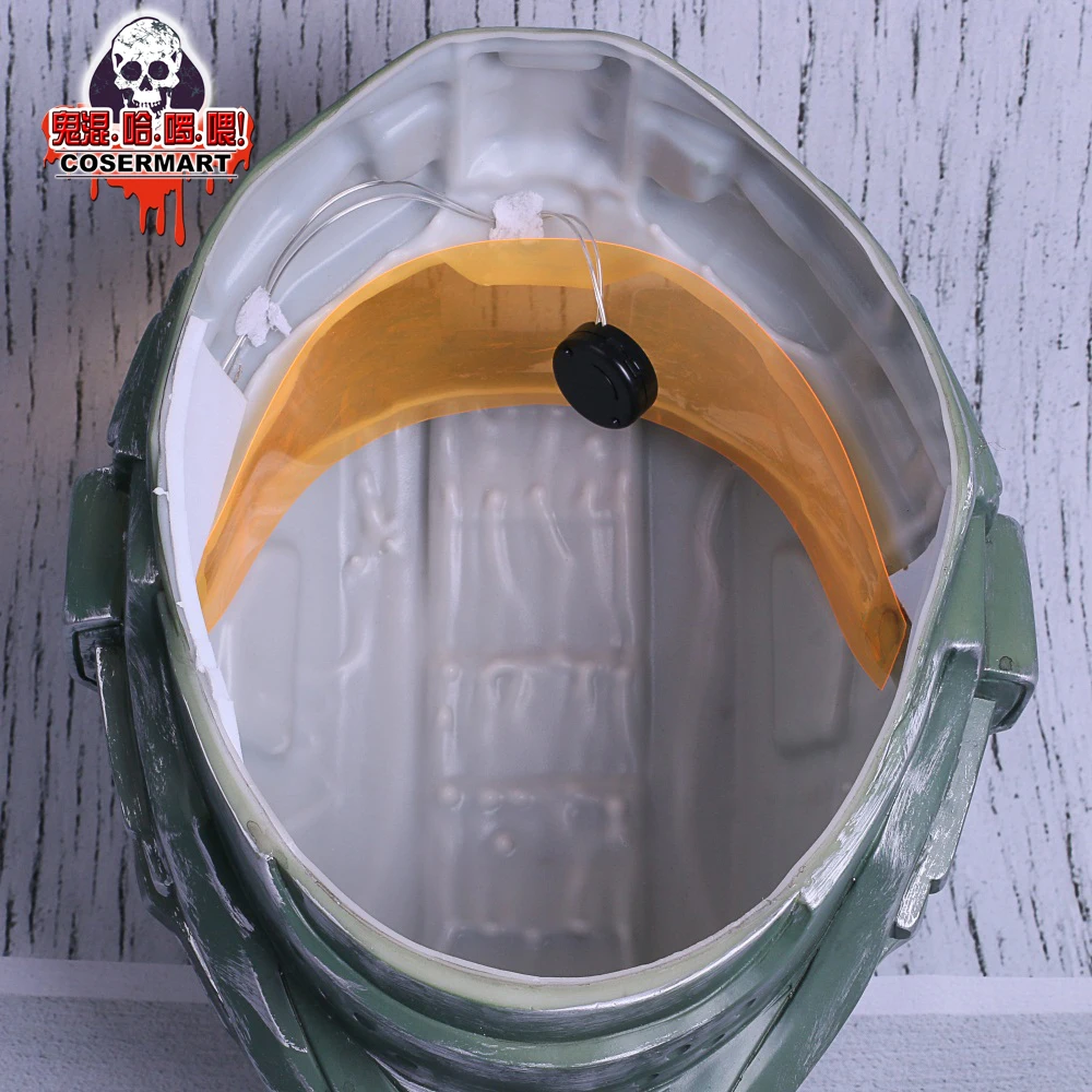Halo 4 Helmet Prop Replica Cosplay Costume Full Head Mask PVC Equipment Master Chief Game Accessories (4)