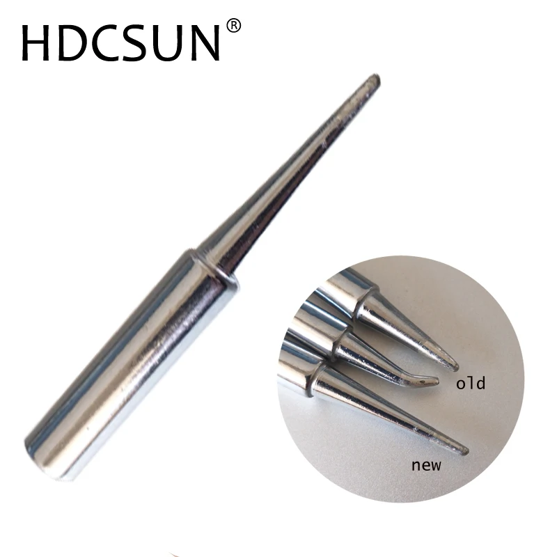

New model 10 pcs for hakko 936 saike 852D attention lucky solder iron Replace 900M-T-LB for Pencil Soldering Solder Iron Tip