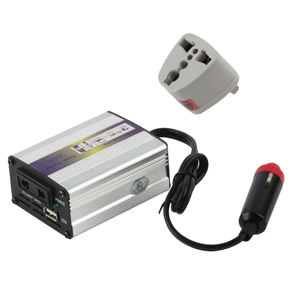 Professional 200W DC 24V Input Voltage and AC 220V Output Car Power