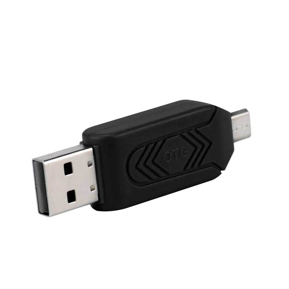 Для Носимых устройств MINI USB 2,0 + OTG Micro SD/SDXC TF кард-ридер адаптер U диск для relogio inteligente