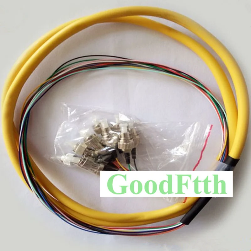 

Fiber Optic Pigtail FC UPC FC/UPC SM 12 Cores distribution 0.9mm GoodFtth 0.5m 1m 2m 3m 4m 5m 6m 8m 10m 15m