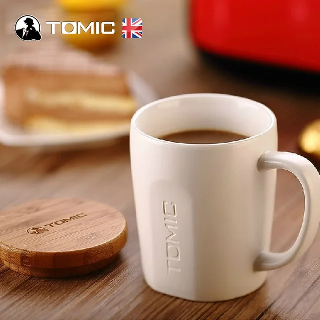 Personalized Mug With Lid Arts Tomic Cup Gl Ceramic Brief Personalized Mug With Lid Coffee