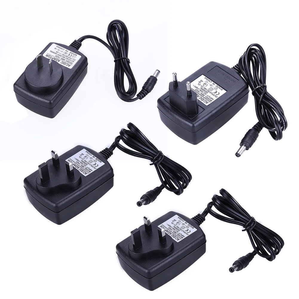 

High Quality DC 14V 2A Power Supply Adapter AC to DC Converter 5.5*2.5 mm AU UK EU AU Plug Charger Supply Connectors
