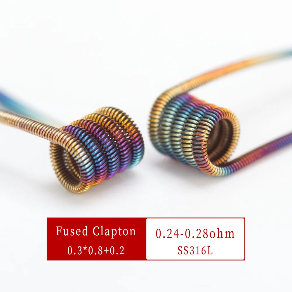 Rainbow Fused Clapton