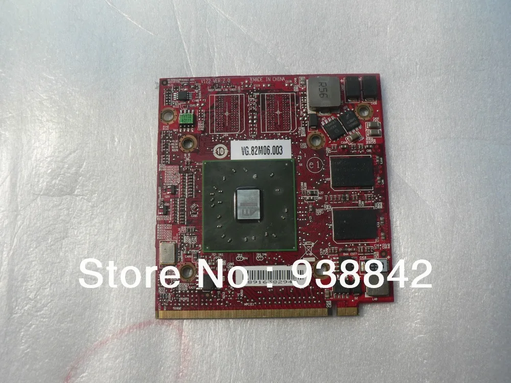  VG.82M06.003 HD 3650 DDR2 4730G 5530G 5710G 5720G 5730G 6593G 7520G 7530G 7720G 7730G video graphic card laptop vga graphics 