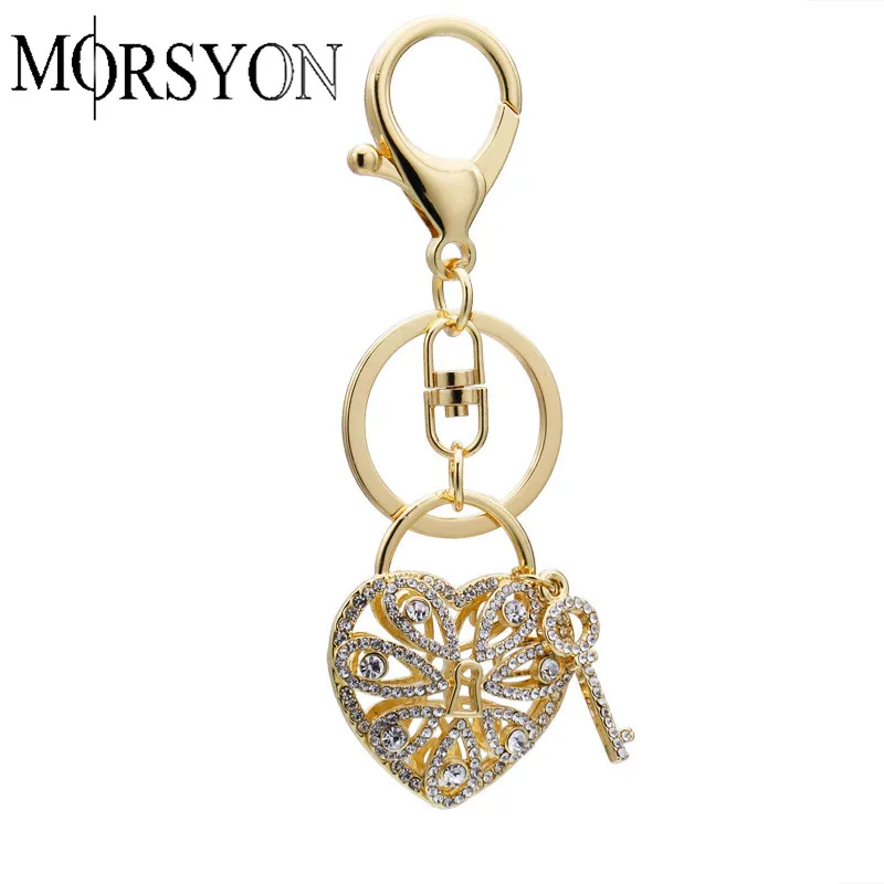 Crystal Key holder Handbag Pendant trendy Keychain For Purse Handbag