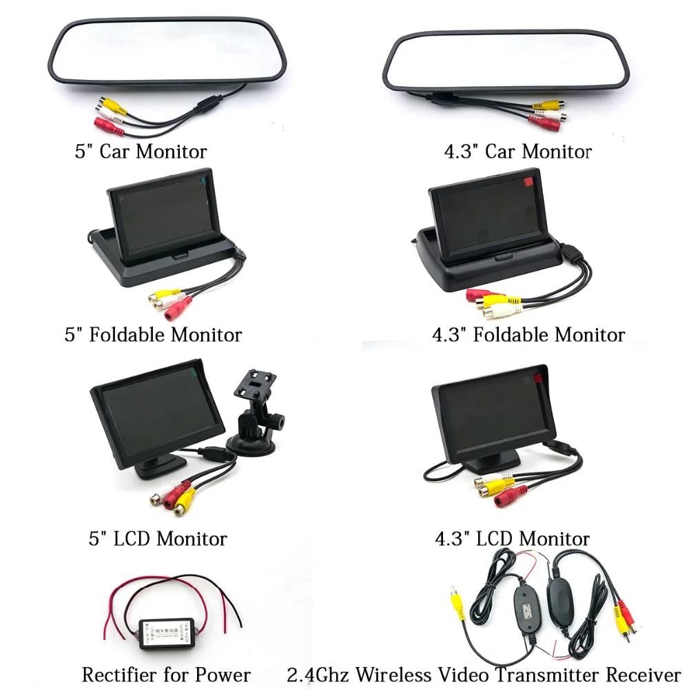 Для peugeot 207 307 Seda 307SM 407 Citroen DS4 C2 C4 C5 автомобиля динамическая траектория движения заднего вида Камера резервного копирования " монитор парковки