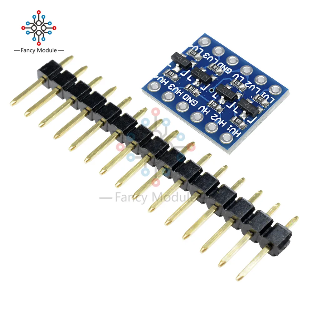 IIC I2C логический уровень конвертер Би-плата управления Модуль 5 В 3,3 В DC модуль для Arduino с контакты Высокая Низкая Напряжение