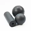 Health Fitness Massage Ball Medicine Yoga Myofascial Release Fascia Body Pilates Gym Sport Ball Massager Roller Black