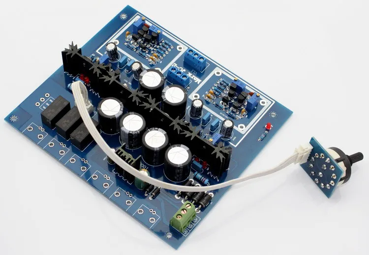Assembled HIFI JC-2 Preamplifier Board With 3 Ways Input Switch Preamp Board