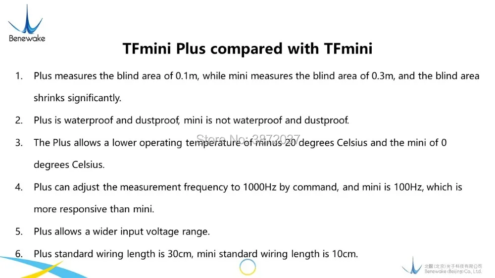 TFmini Plus Micro Lidar сенсор IP65 Водонепроницаемый пылезащитный одноточечный модуль обнаружения расстояния дальномер для Arduino Pixhawk