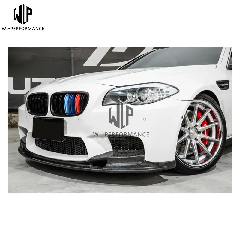 Для BMW 5 серии F10 F18 refit M5 комплект кузова автомобиля передняя губа 3D Тип