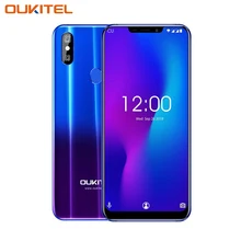 OUKITEL U23 6 18 Notch Display Android 8 1 Mobile Phone MTK6763T Helio P23 Octa Core