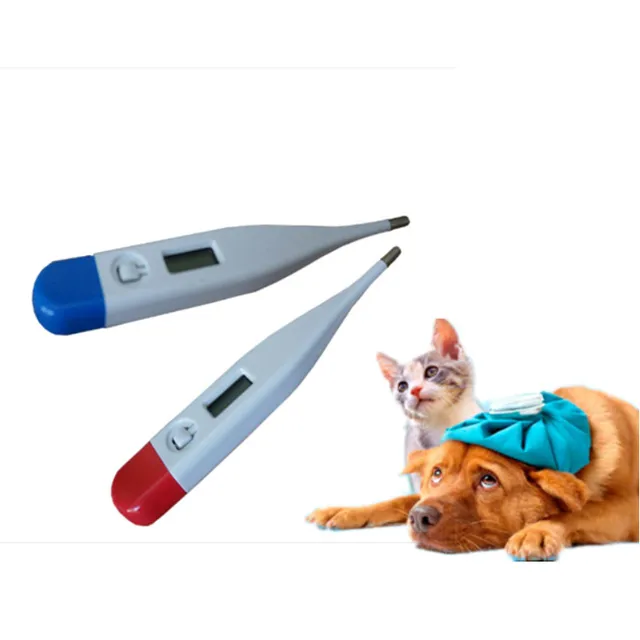 Pet Thermometer Digital Veterinary Thermometer Dog Puppy Cats Rabbits Kittens Fever Cold