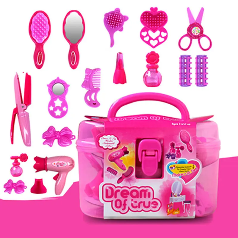 Nouveau Filles Miniature Simulation De Coiffure Maquillage