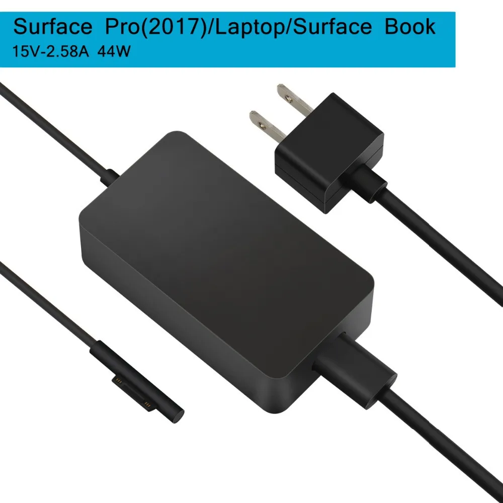 15V 2.58A 44W зарядное устройство с 5V 1A USB порт 110V 220V адаптер питания для microsoft Surface Laptop Pro 3 4 5 Book